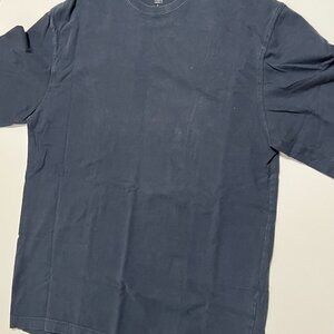Duluth Trading Longtail Tee Crew Neck T-shirt Casual Black Men's size Large